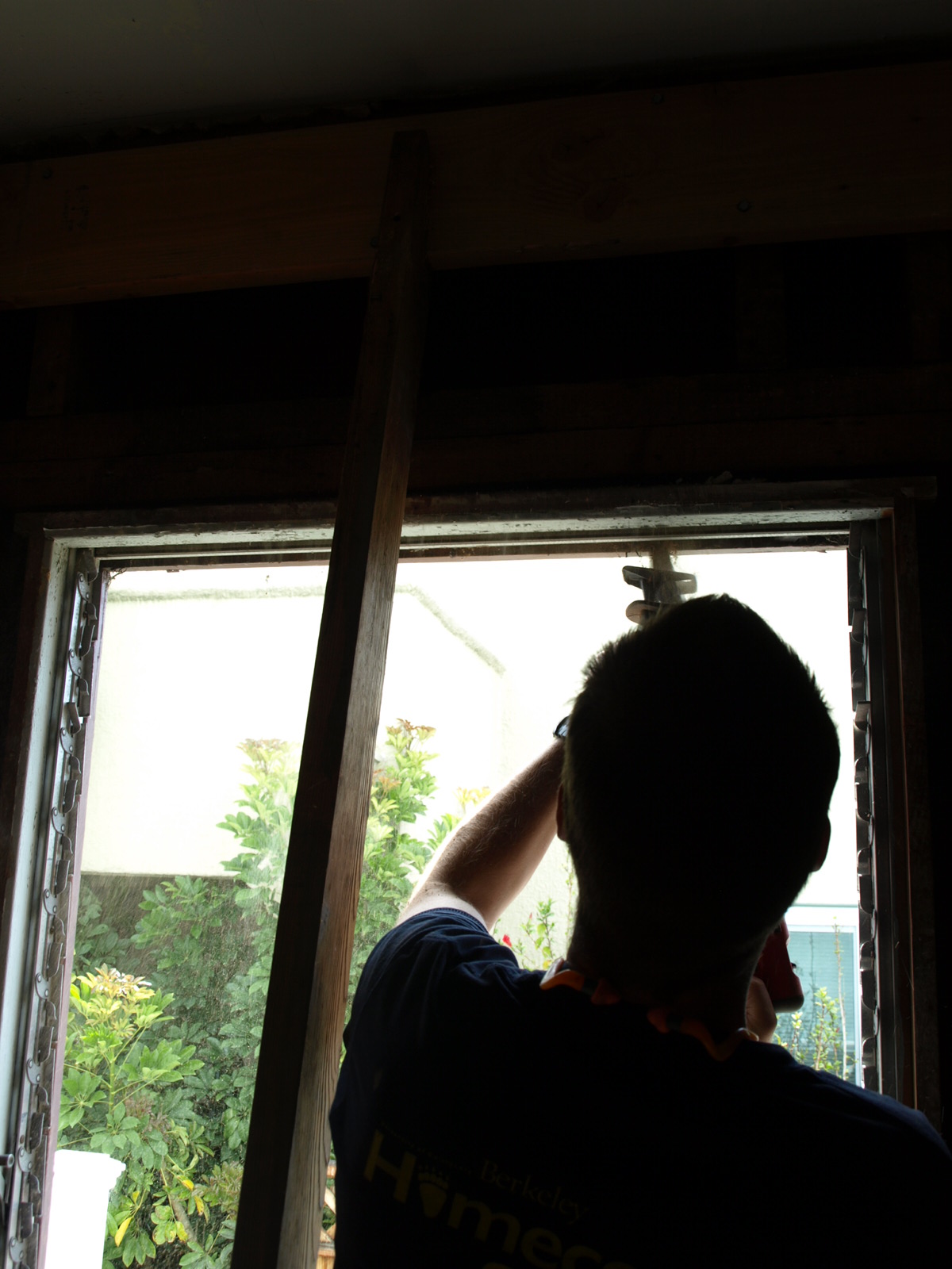 Ripping Out the Bathroom Window