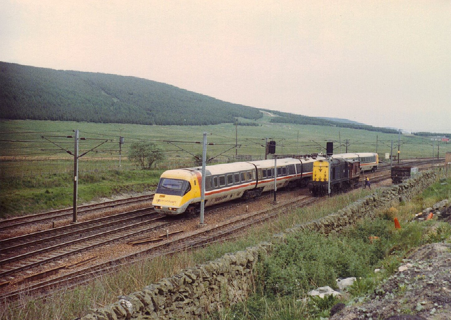 the rail thing 20 and APT at beattock 1985