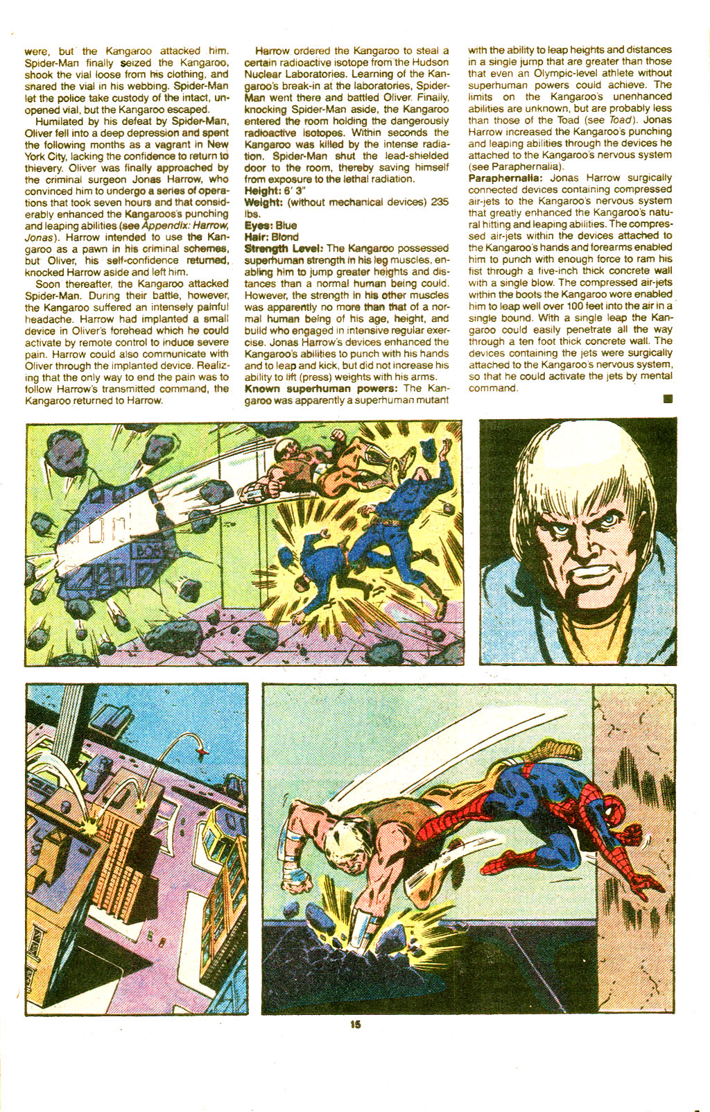 Read online The Official Handbook of the Marvel Universe Deluxe Edition comic -  Issue #18 - 17