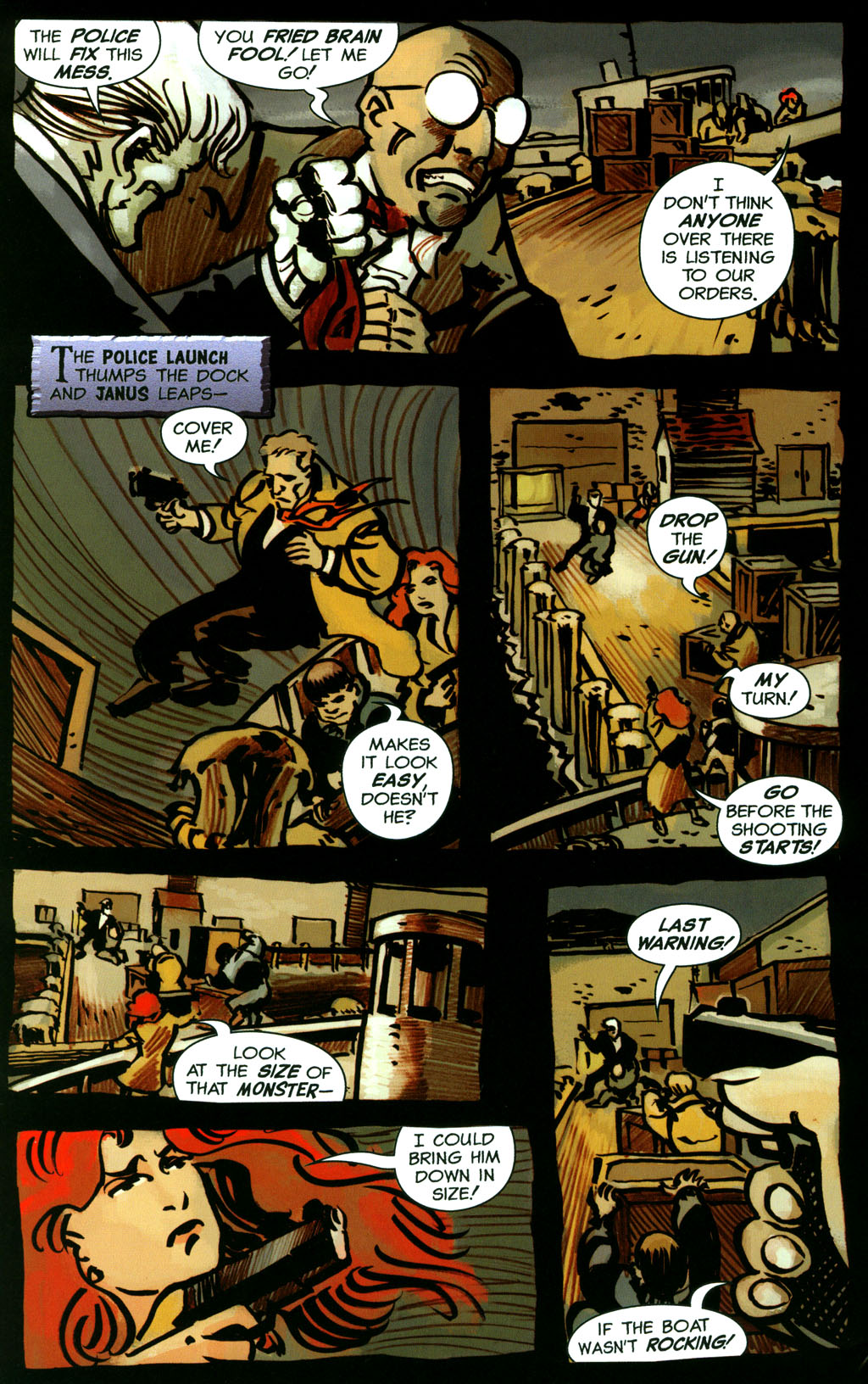 Read online Frankenstein Mobster comic -  Issue #4 - 4