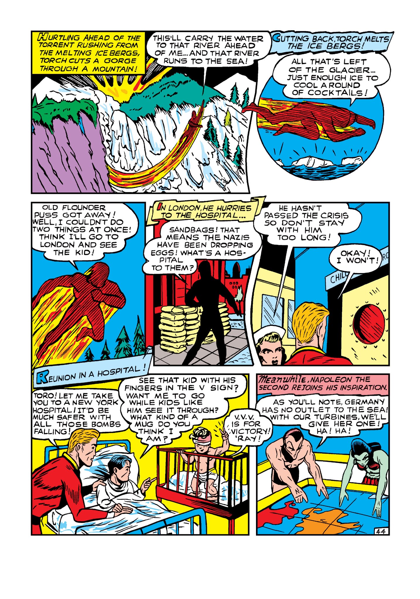 Read online Marvel Masterworks: Golden Age Human Torch comic -  Issue # TPB 2 (Part 1) - 56