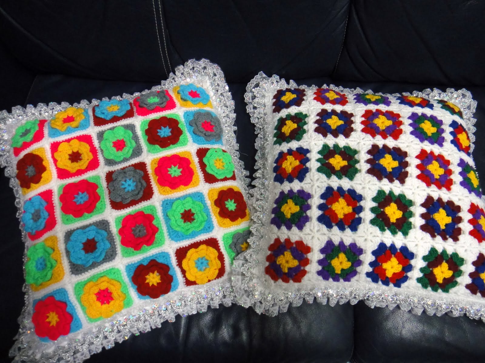 Crochet.is.Fun cushion covers