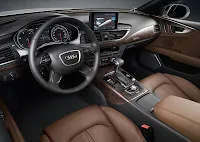 The New Audi A7 Sportback (2010) interior