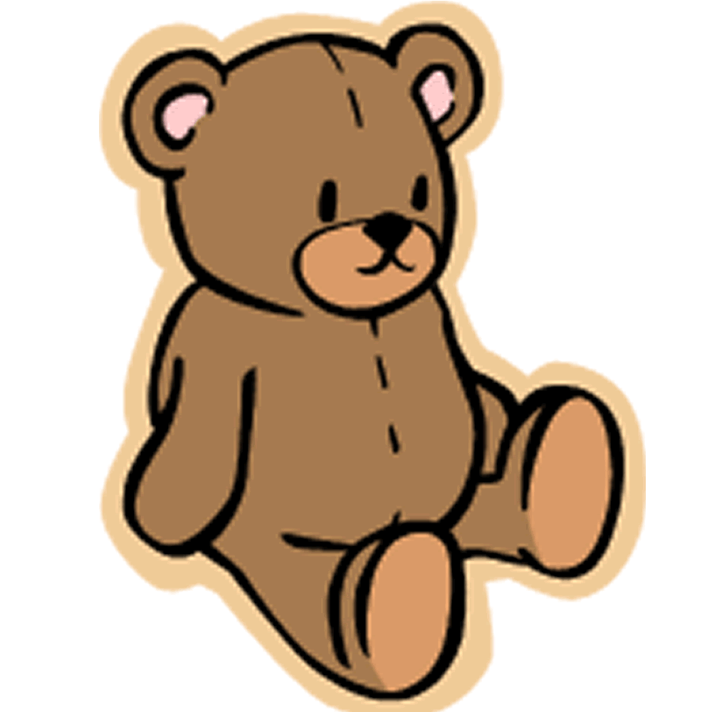 animated teddy bear clip art - photo #32