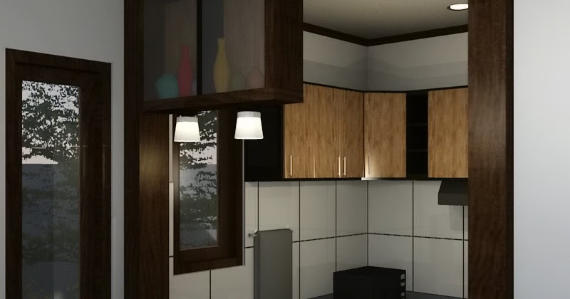 Desain interior dapur dengan konsep minimalis Rancangan Desain interior dapur dengan konsep minimalis Rancangan