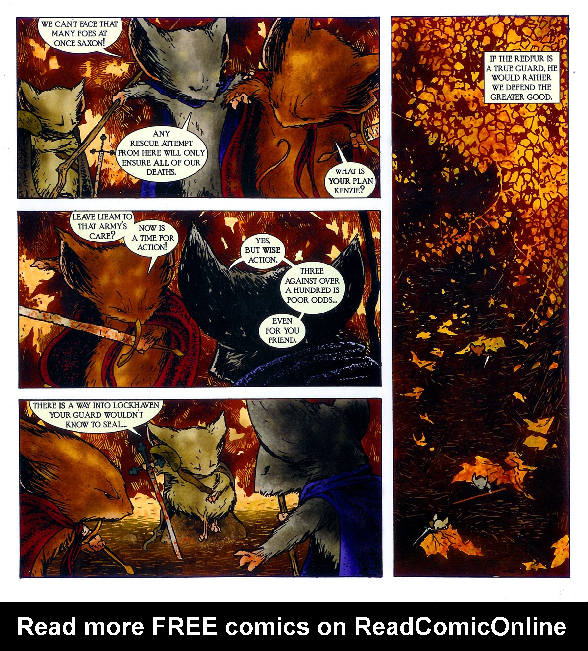 Read online Mouse Guard comic -  Issue #6 - 4