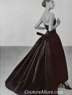 Couture Allure Vintage Fashion: Vintage Evening Gowns - 1955