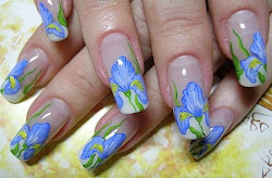 nail nails designs creative decorative latest trend acrylic floral young spring polish indian summer icepice hand pretty using flower nailart