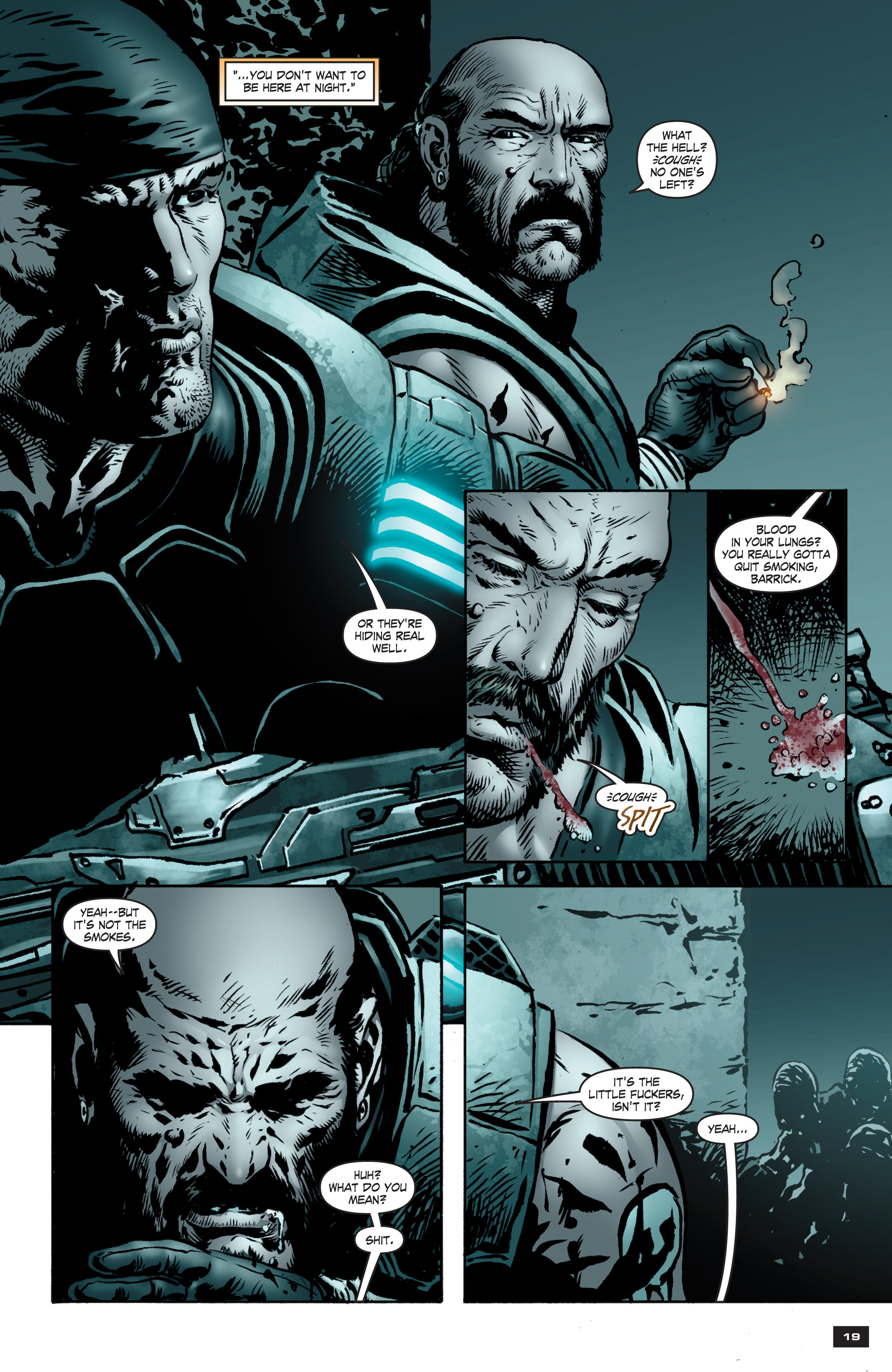 Read online Gears Of War comic -  Issue #4 - 21