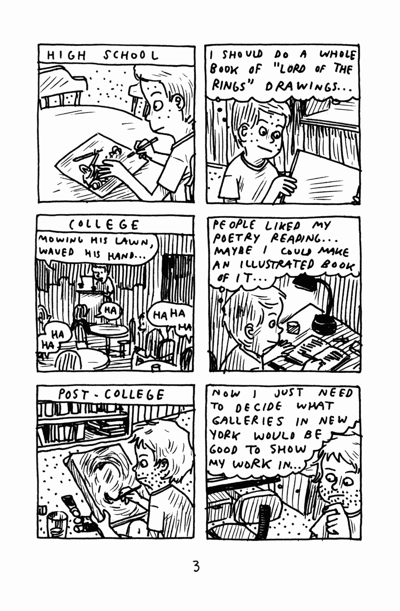 Read online Funny Misshapen Body: A Memoir comic -  Issue # TPB (Part 1) - 9