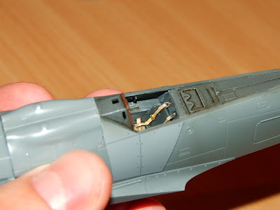 fw-190A-8 1/48 Tamiya cockpit painted and weathered