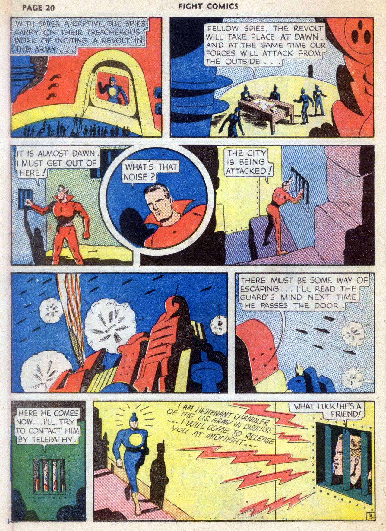 Read online Fight Comics comic -  Issue #4 - 22