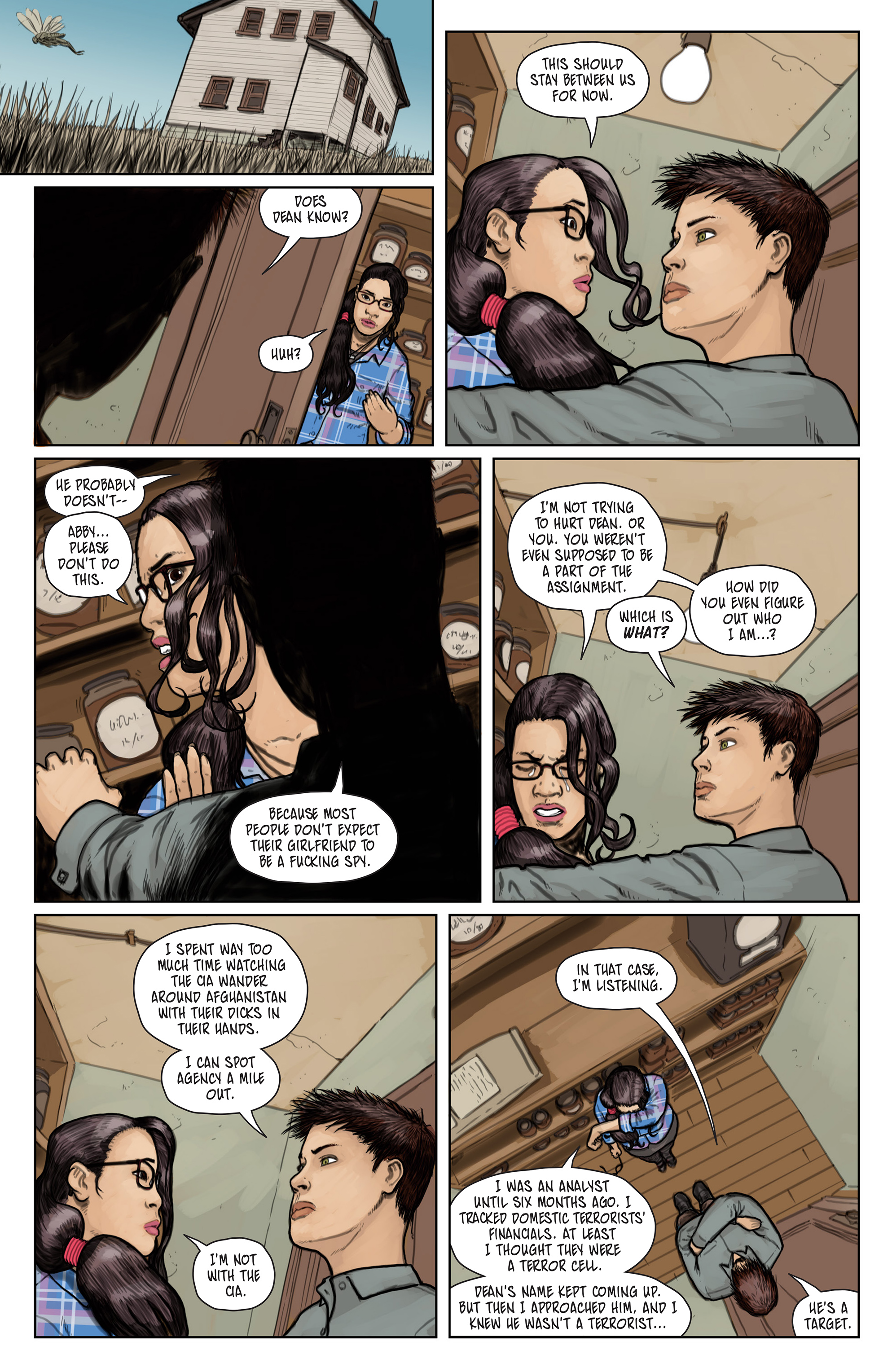 Read online Throwaways comic -  Issue #5 - 12