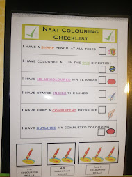Neat Colouring Checklist