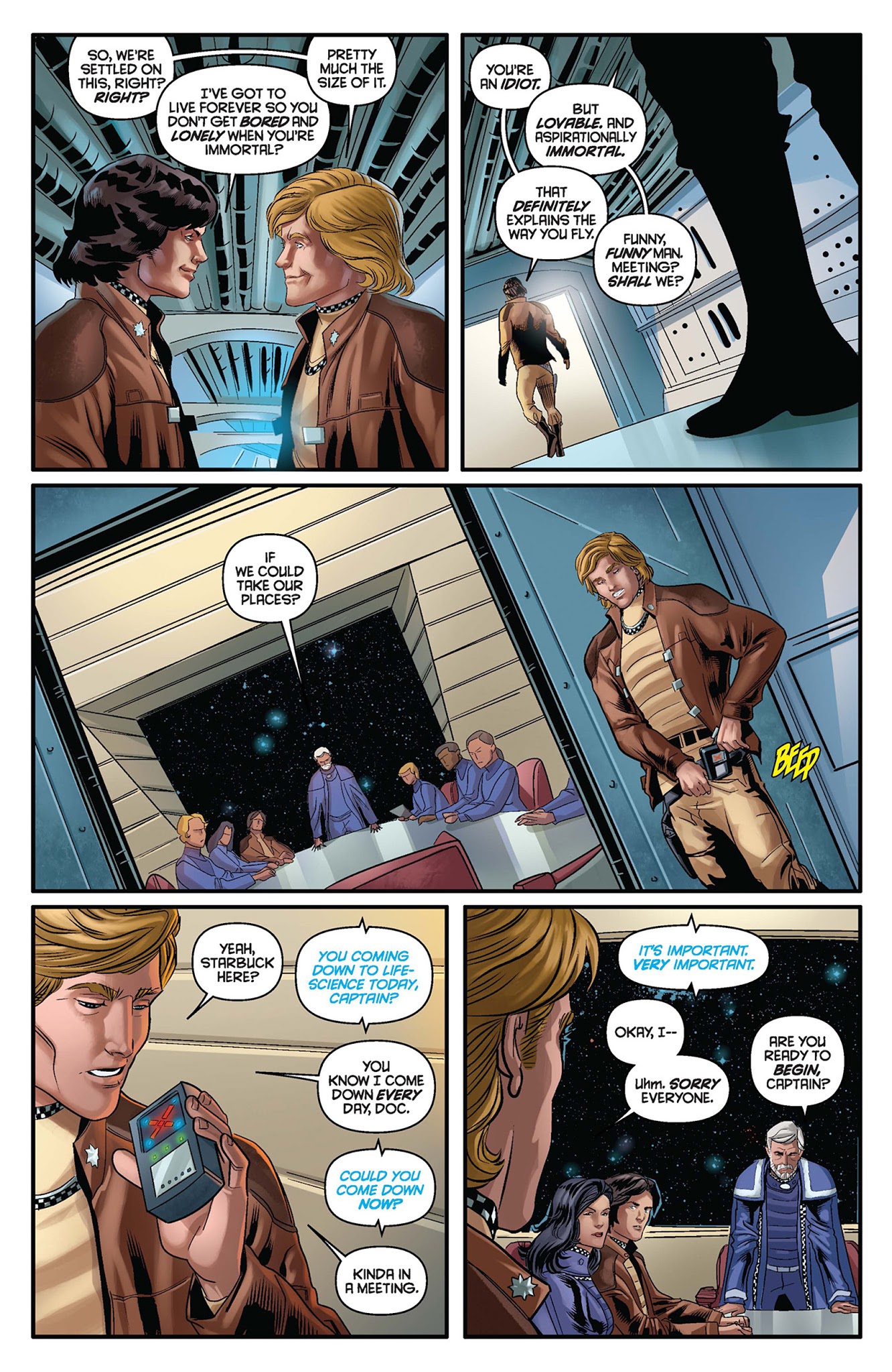 Read online Classic Battlestar Galactica: The Death of Apollo comic -  Issue #1 - 12
