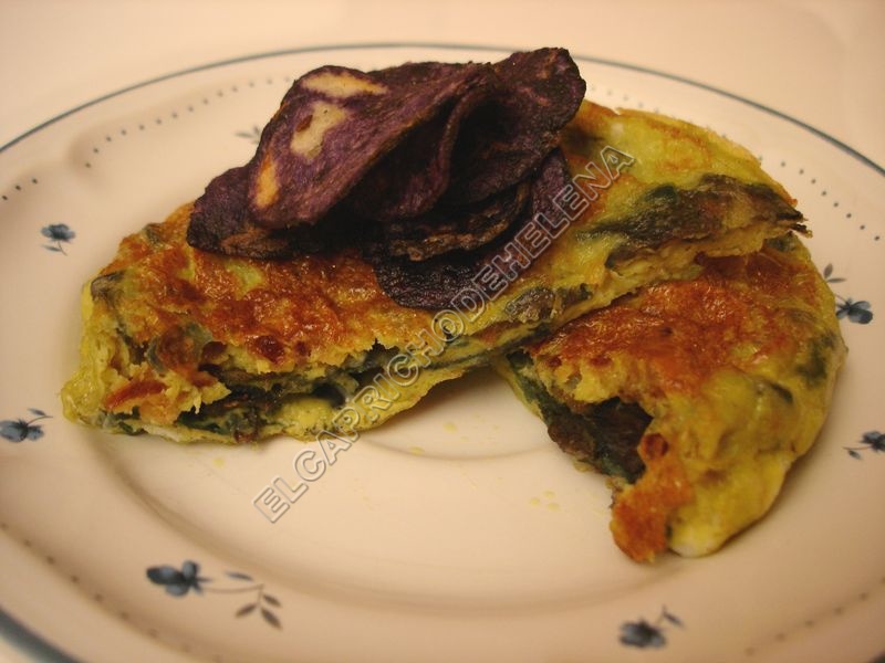 EL CAPRICHO DE HELENA TORTILLA DE CHIPS MORADAS Y CEBOLLA DESHIDRATADA