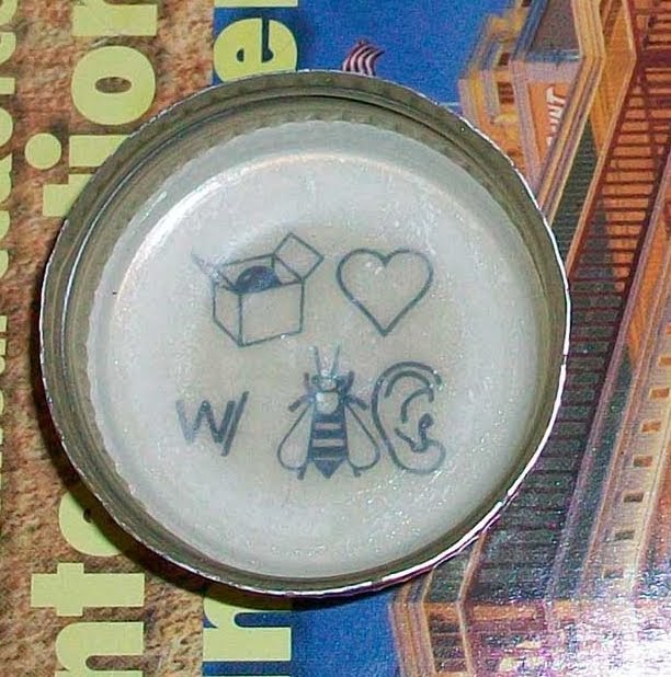 Mickey's Beer Cap Puzzle Answer Board: Mickeys Beer Cap Puzzle 34: Box