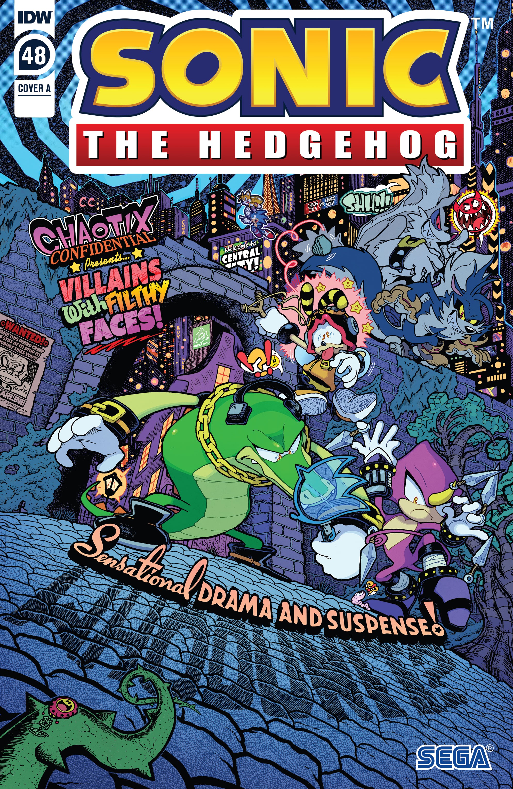 Read online Sonic the Hedgehog (2018) comic -  Issue #48 - 1
