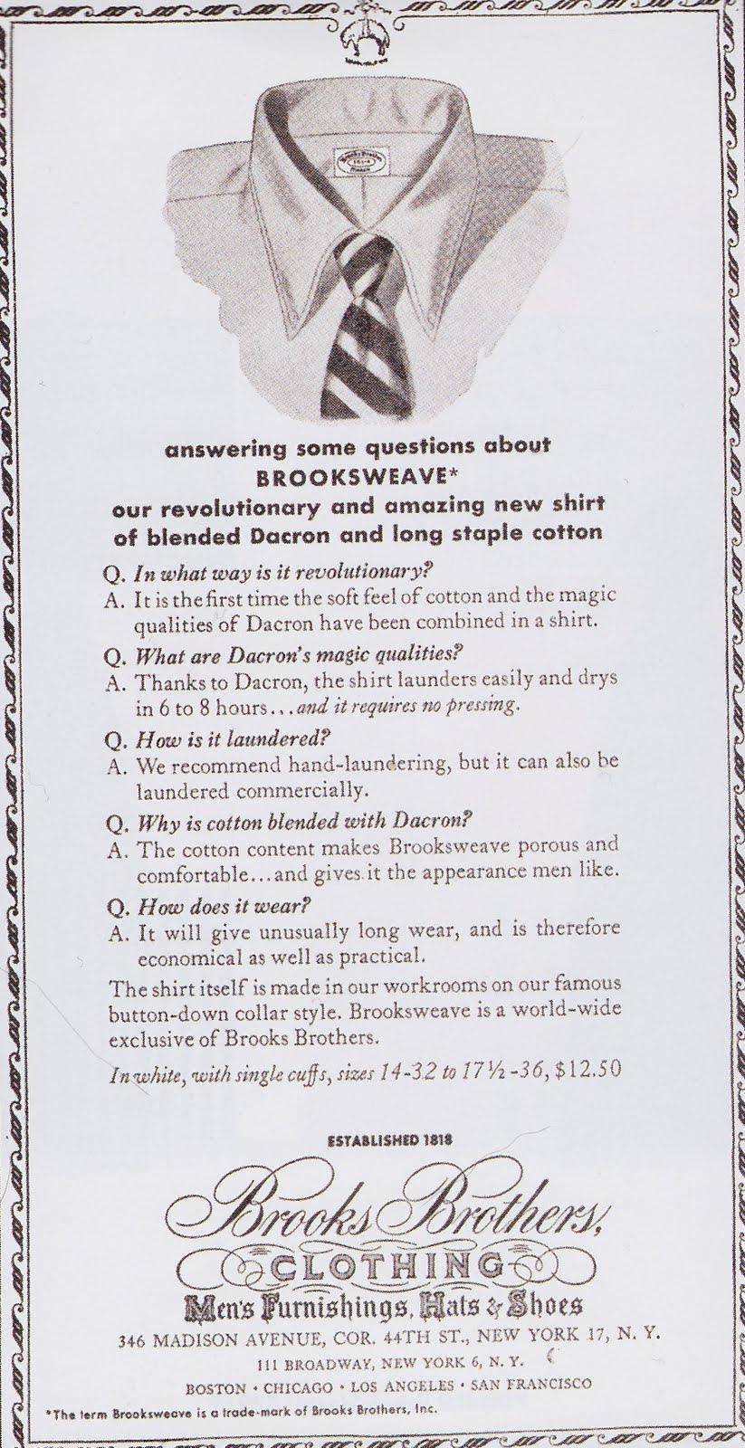 Parka Avenue The Brooks Brothers Mod connection
