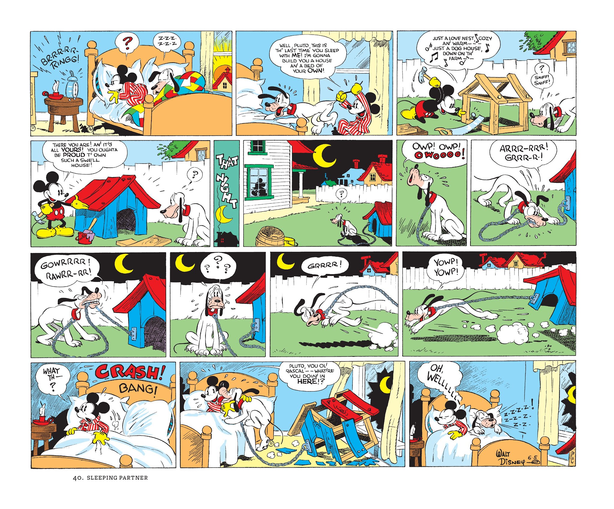 Read online Walt Disney's Mickey Mouse Color Sundays comic -  Issue # TPB 1 (Part 1) - 40