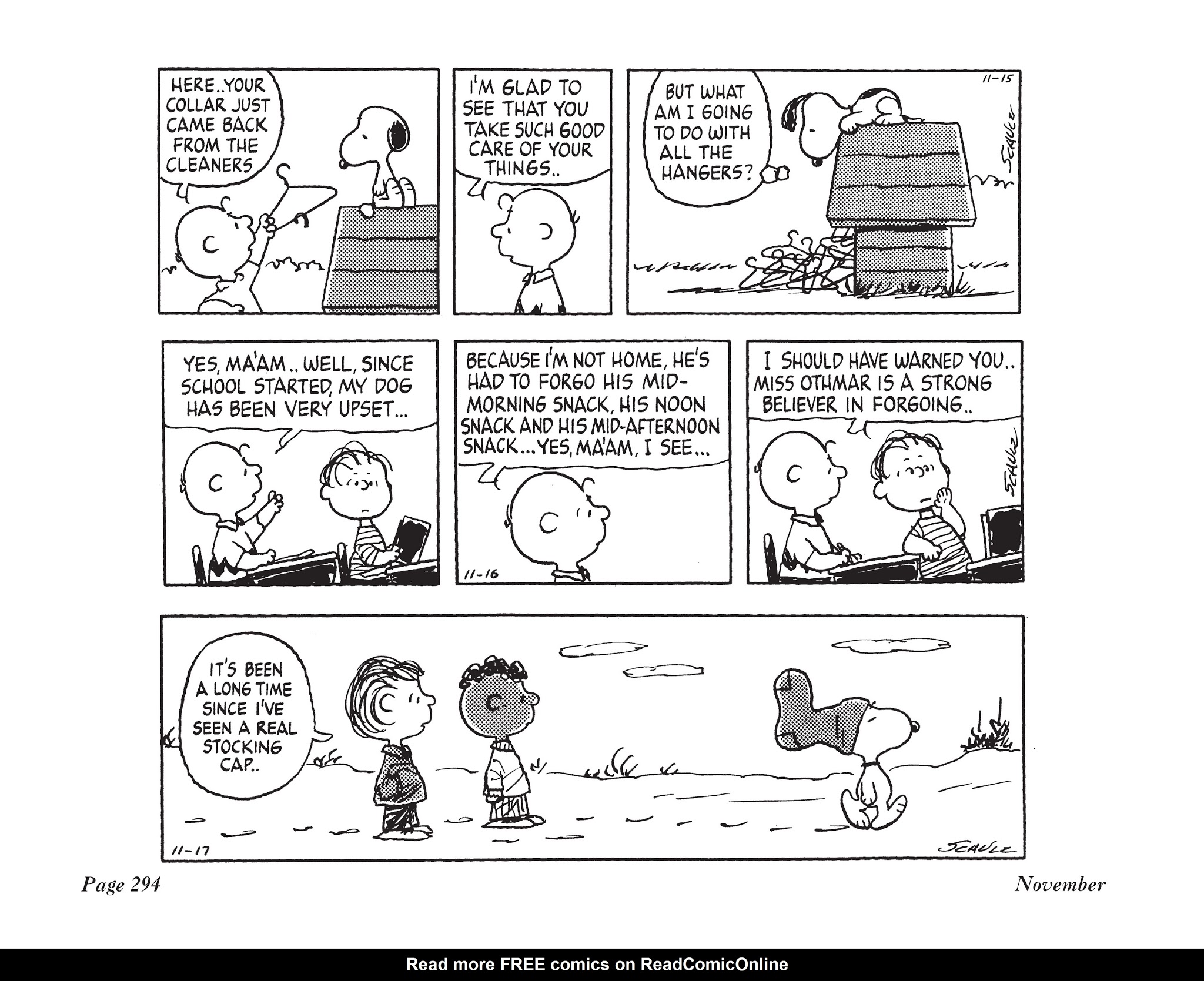 Read online The Complete Peanuts comic -  Issue # TPB 20 - 309