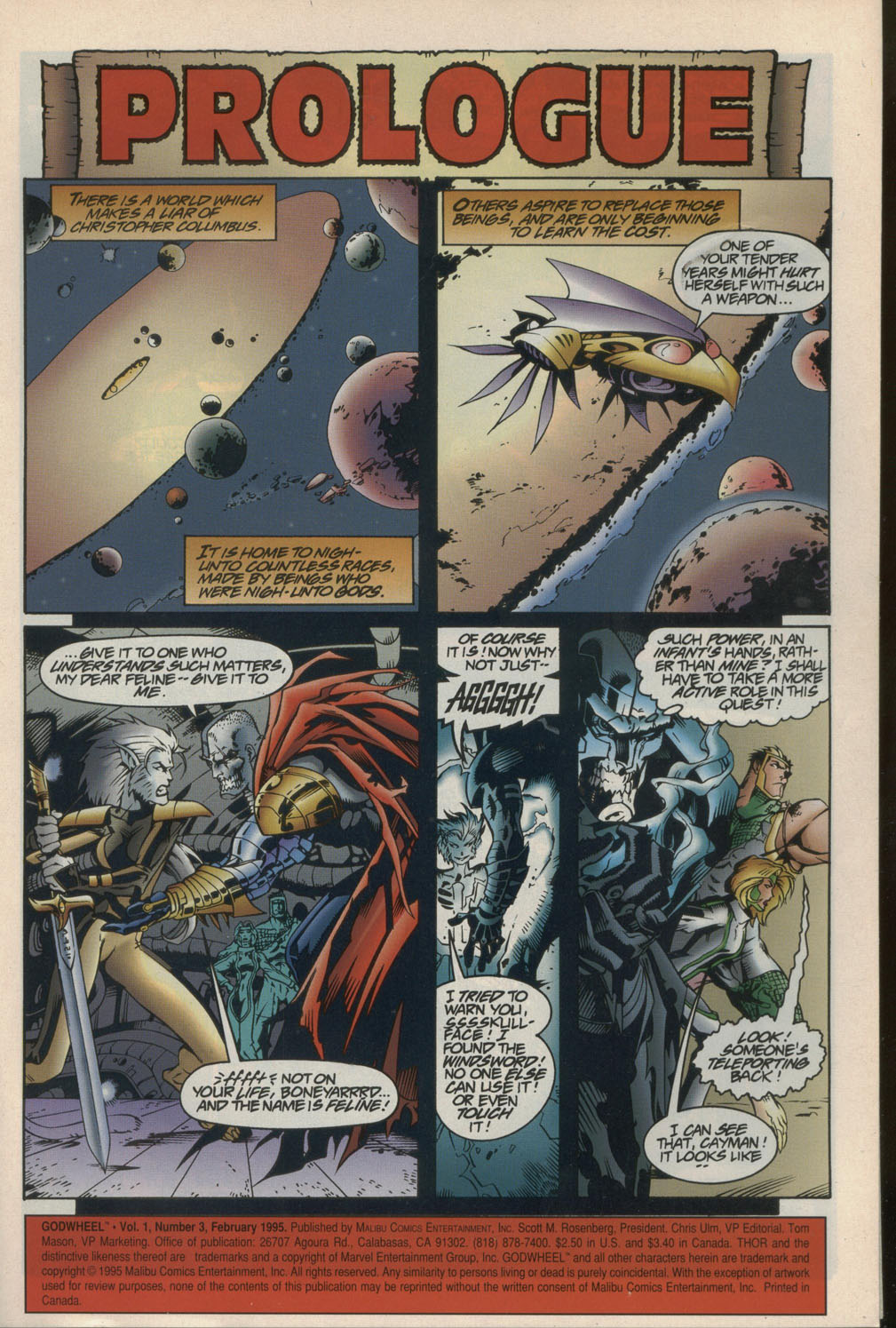 Read online Godwheel comic -  Issue # (1995) _TPB - 92