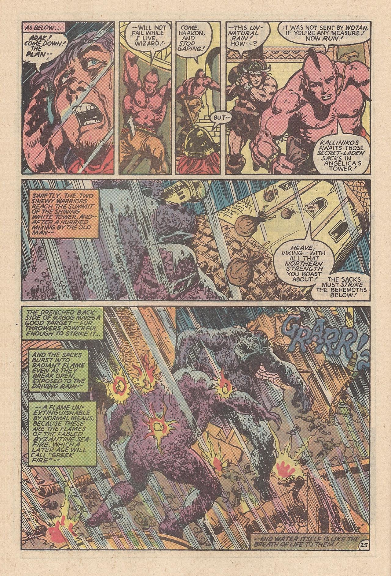 Read online Arak Son of Thunder comic -  Issue #24 - 31