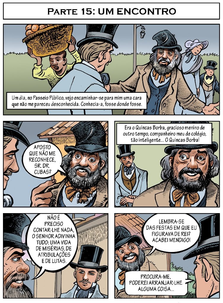 Mais Quadrinhos Memórias Póstumas de Brás Cubas (finalizada!). Mais Quadrinhos Memórias Póstumas de Brás Cubas (finalizada!).