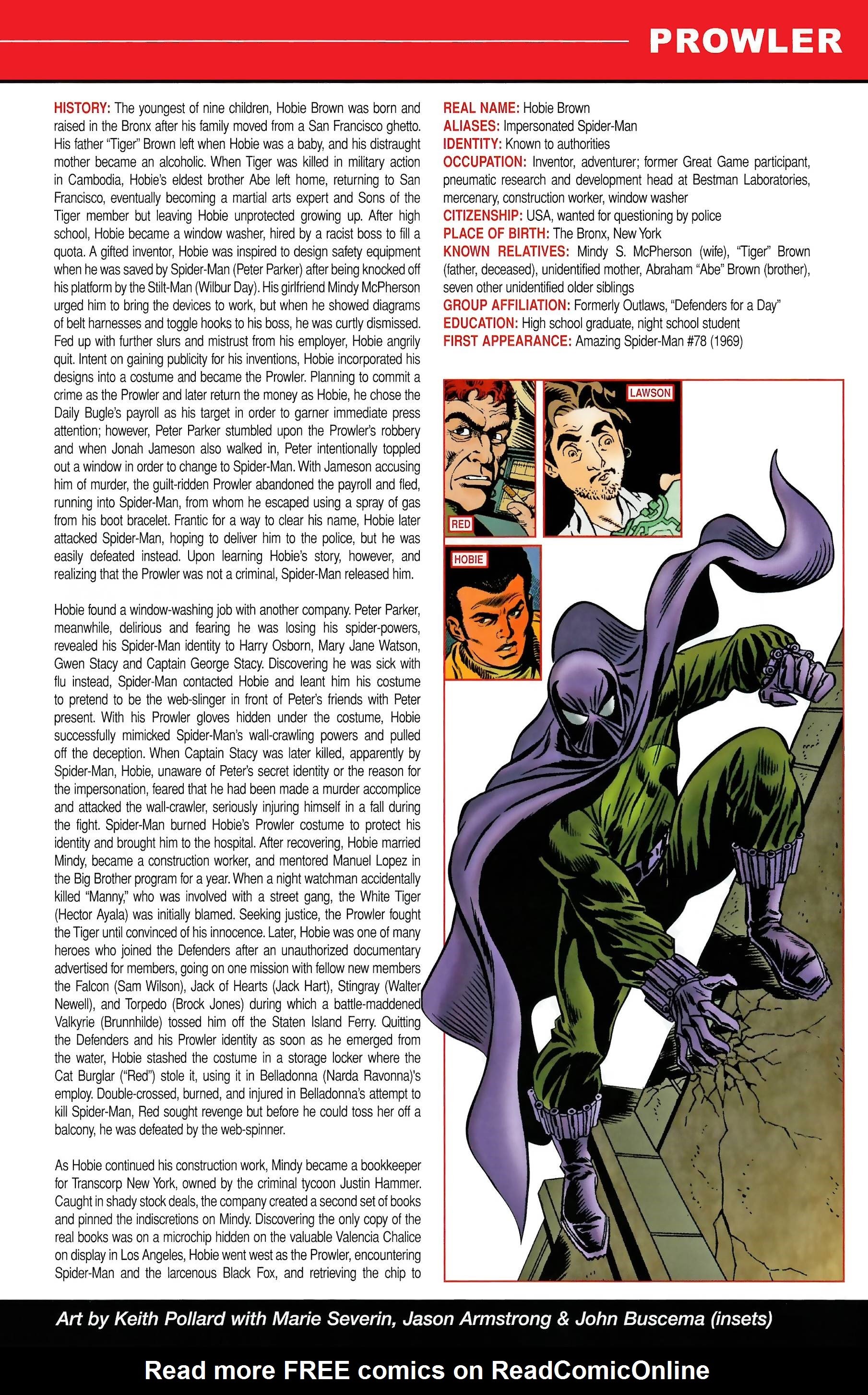 Read online Official Handbook of the Marvel Universe A to Z comic -  Issue # TPB 9 (Part 1) - 53