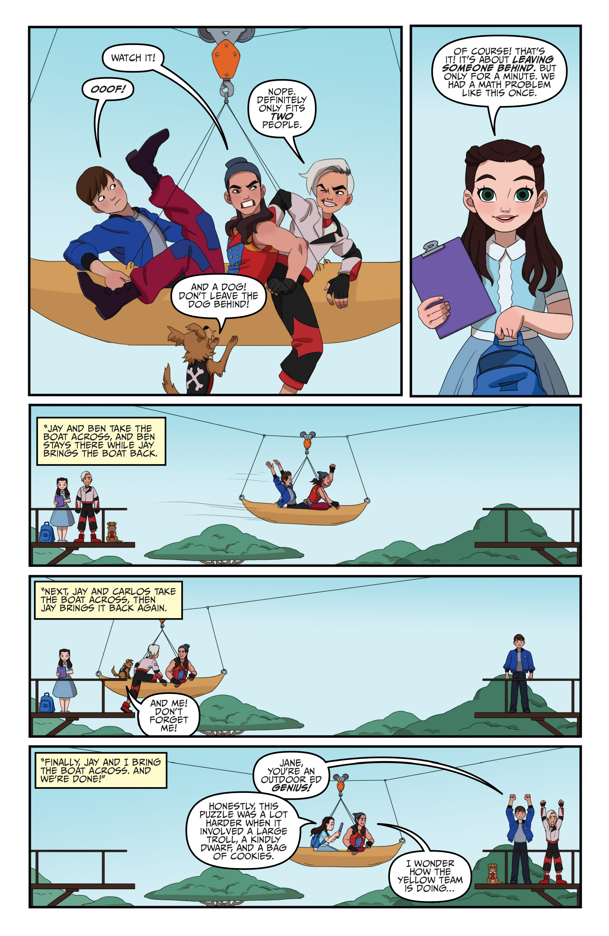 Read online Descendants: Twisted Field Trip comic -  Issue # Full - 38
