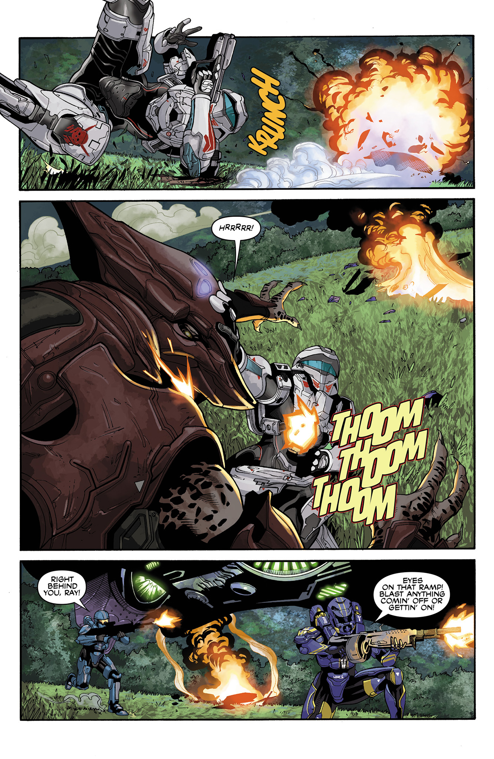 Read online Halo: Escalation comic -  Issue #16 - 11