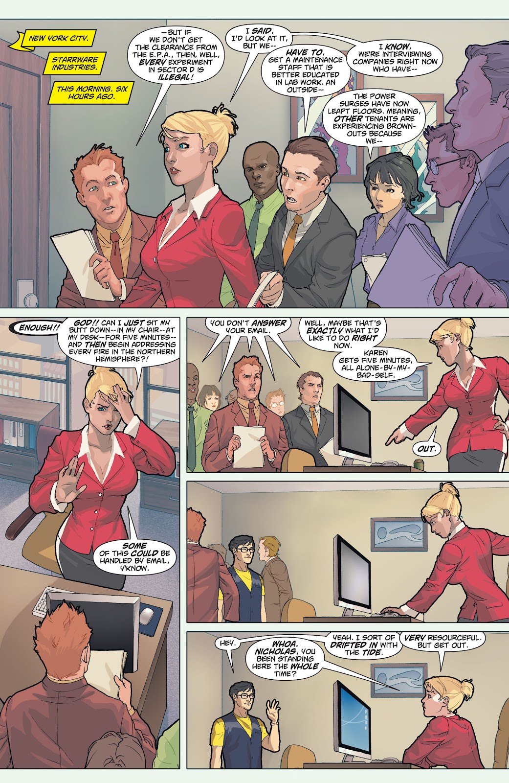 Power Girl (2009) issue 13 - Page 7
