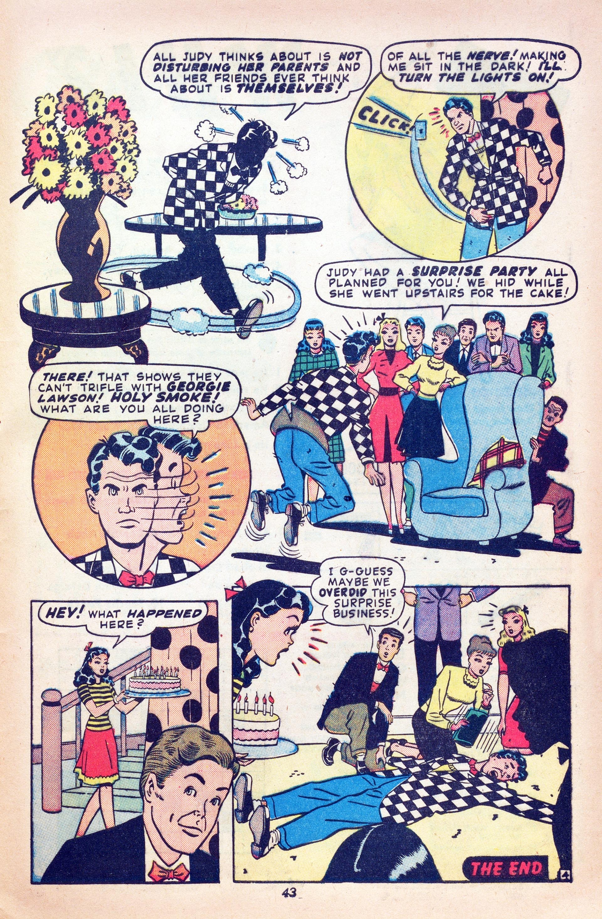 Read online Junior Miss (1947) comic -  Issue #26 - 37