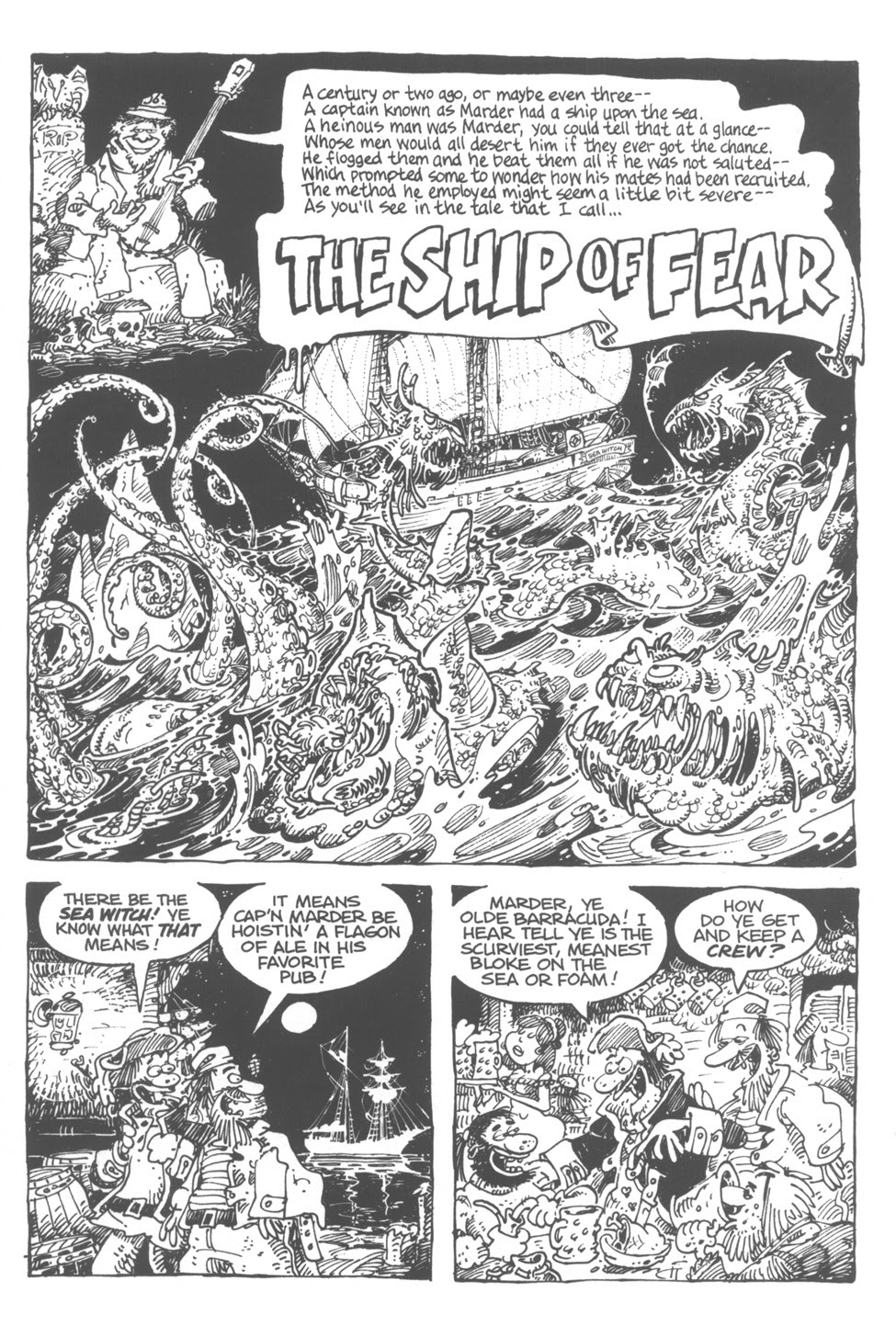 Read online Sergio Aragonés Boogeyman comic -  Issue #2 - 16