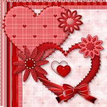 Red Stiched Hearts