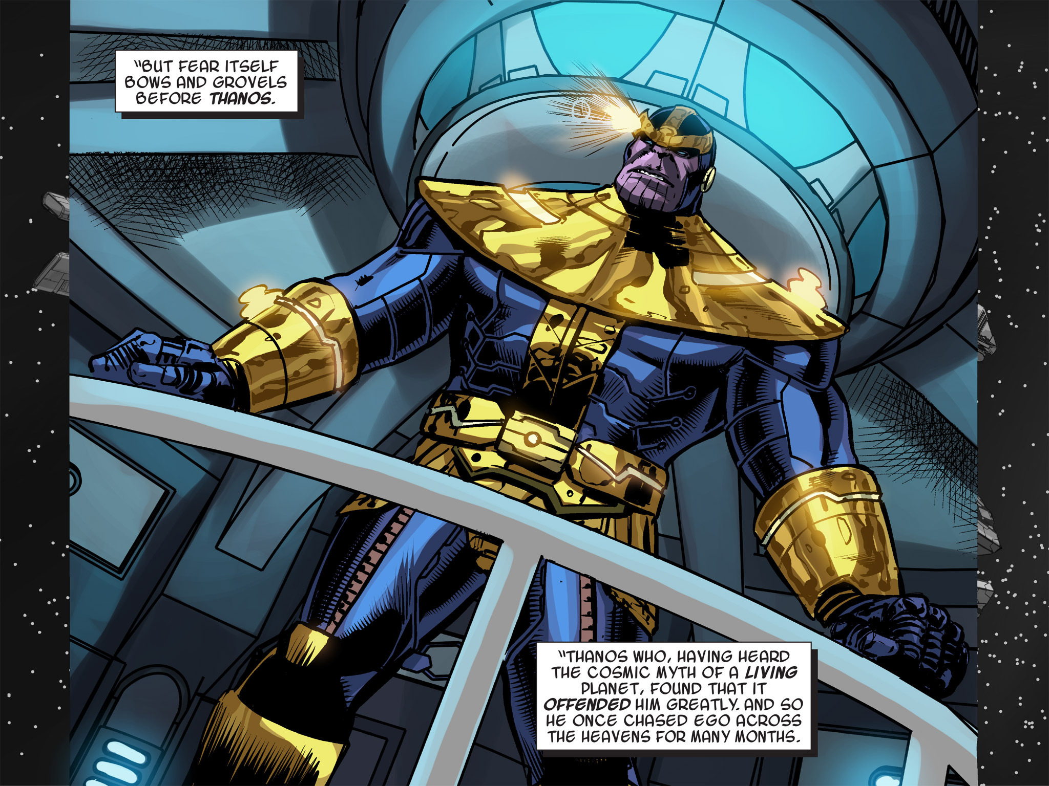 Read online Thanos: A God Up There Listening comic -  Issue # TPB - 88