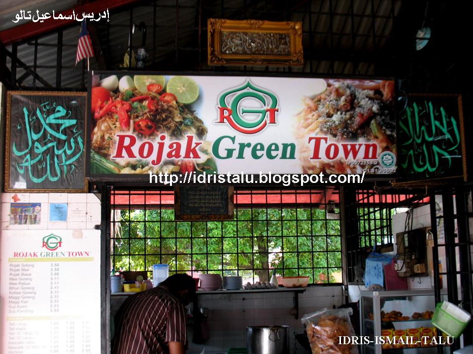 IdrisTalu Rojak Green Town Ipoh.
