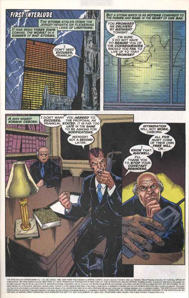 Read online The Spectacular Spider-Man (1976) comic -  Issue #262 - 2