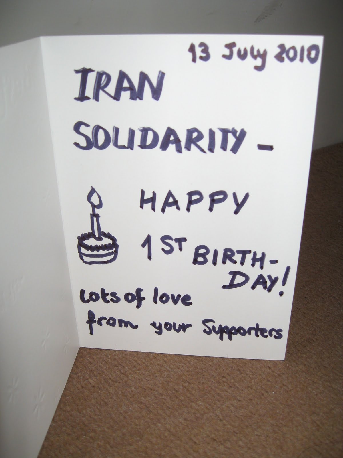 Iran Solidarity: Happy Birthday Iran Solidarity