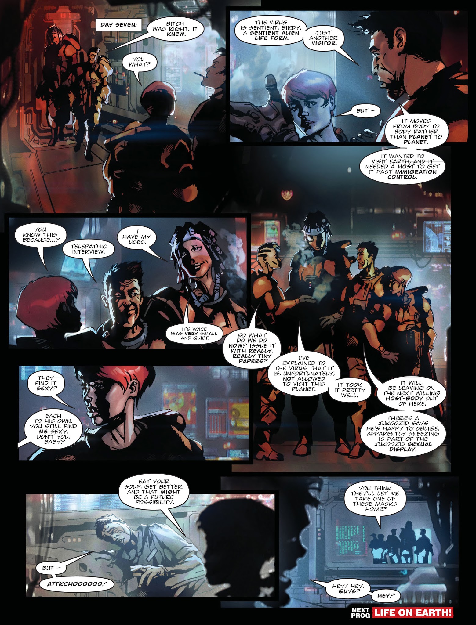 Read online 2000 AD comic -  Issue #2038 - 25