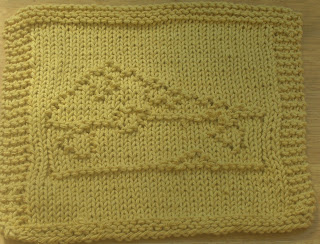 DigKnitty Designs: Swiss Cheese Knit Dishcloth Pattern