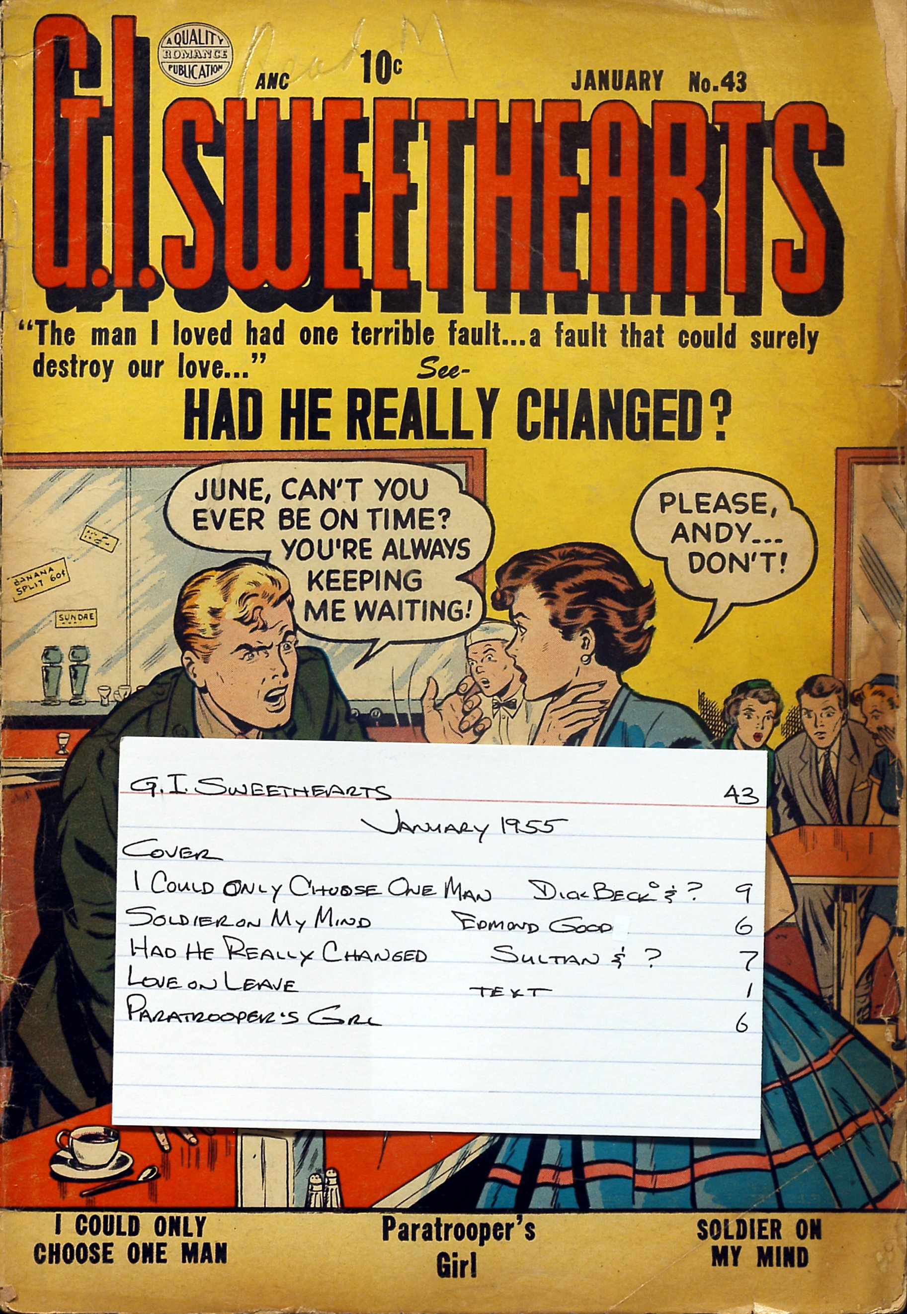 Read online G.I. Sweethearts comic -  Issue #43 - 37