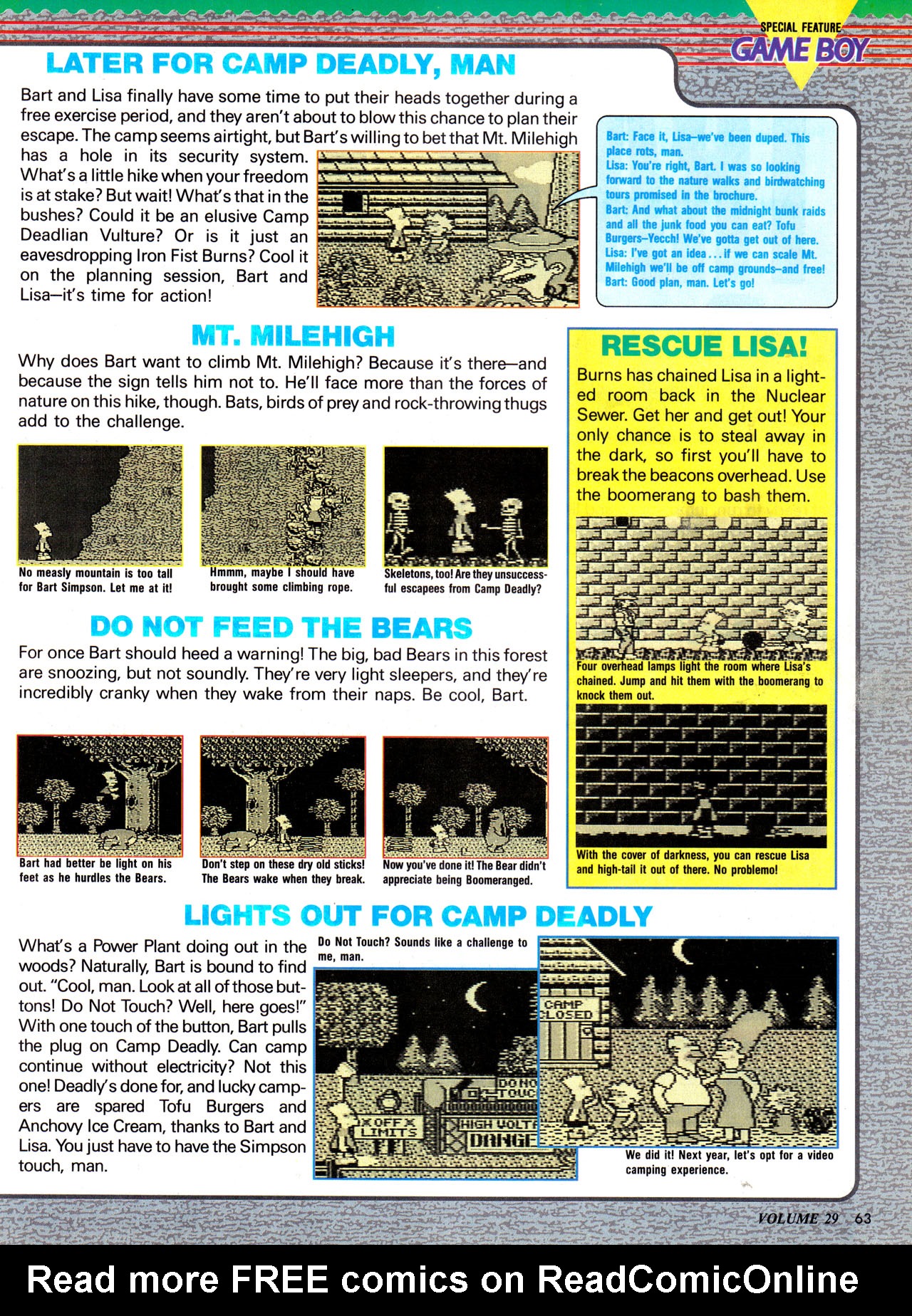 Read online Nintendo Power comic -  Issue #29 - 72