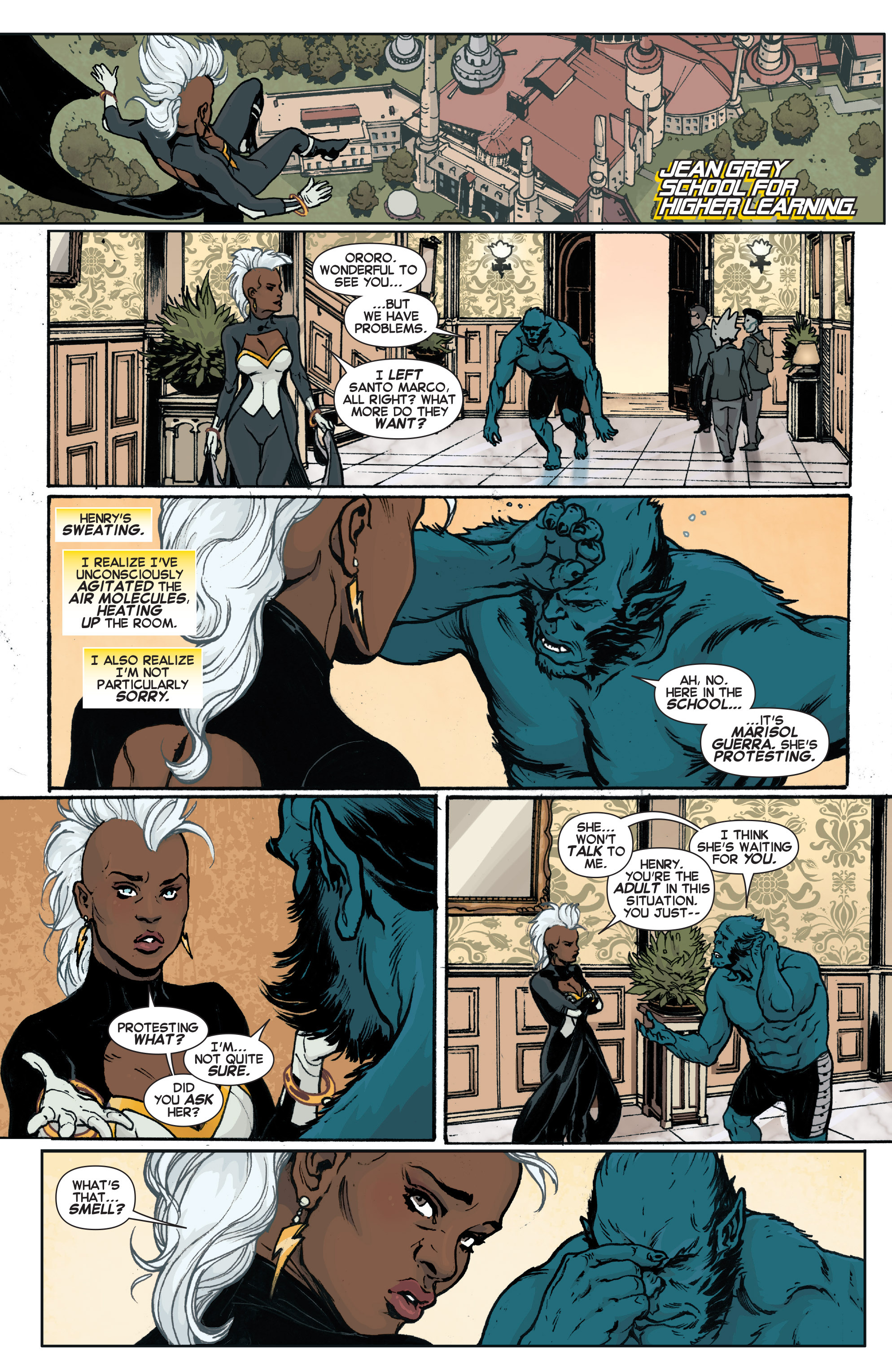 Read online Storm comic -  Issue #1 - 9