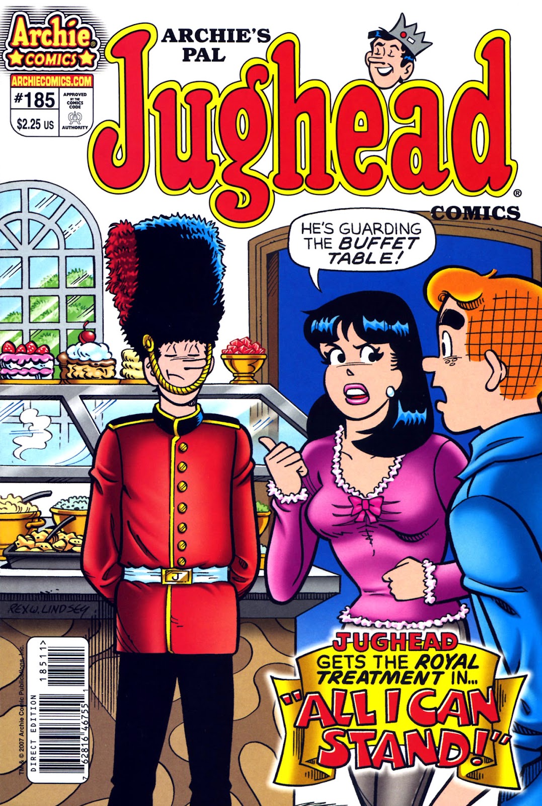 Archie's Pal Jughead Comics issue 185 - Page 1