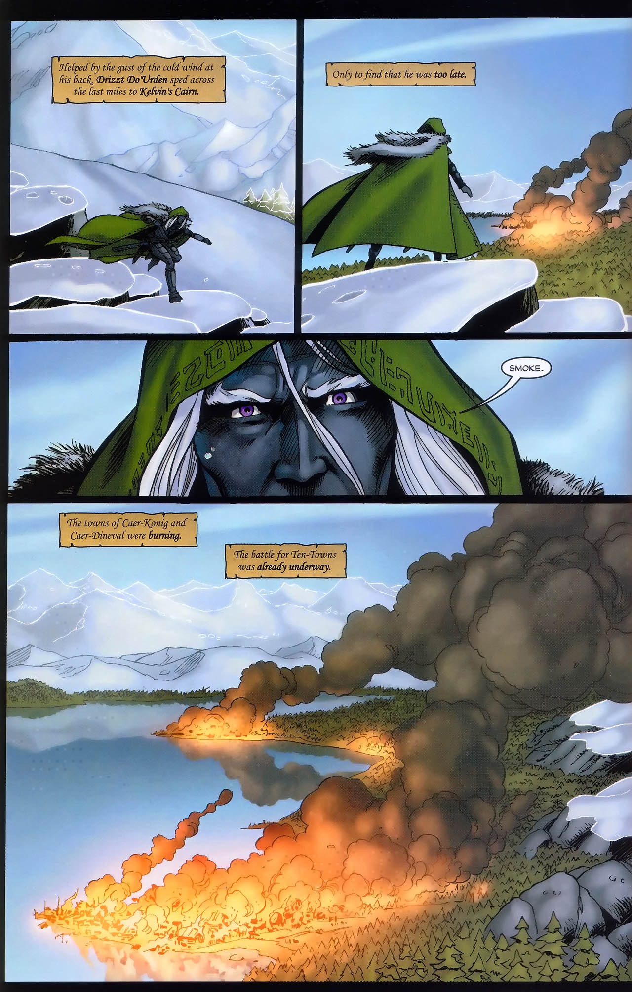 Read online Forgotten Realms: The Crystal Shard comic -  Issue #3 - 6