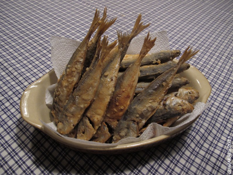 Tempera e Temperamentos Carapaus Em Voo Picado n.º 1 / Mackerels In