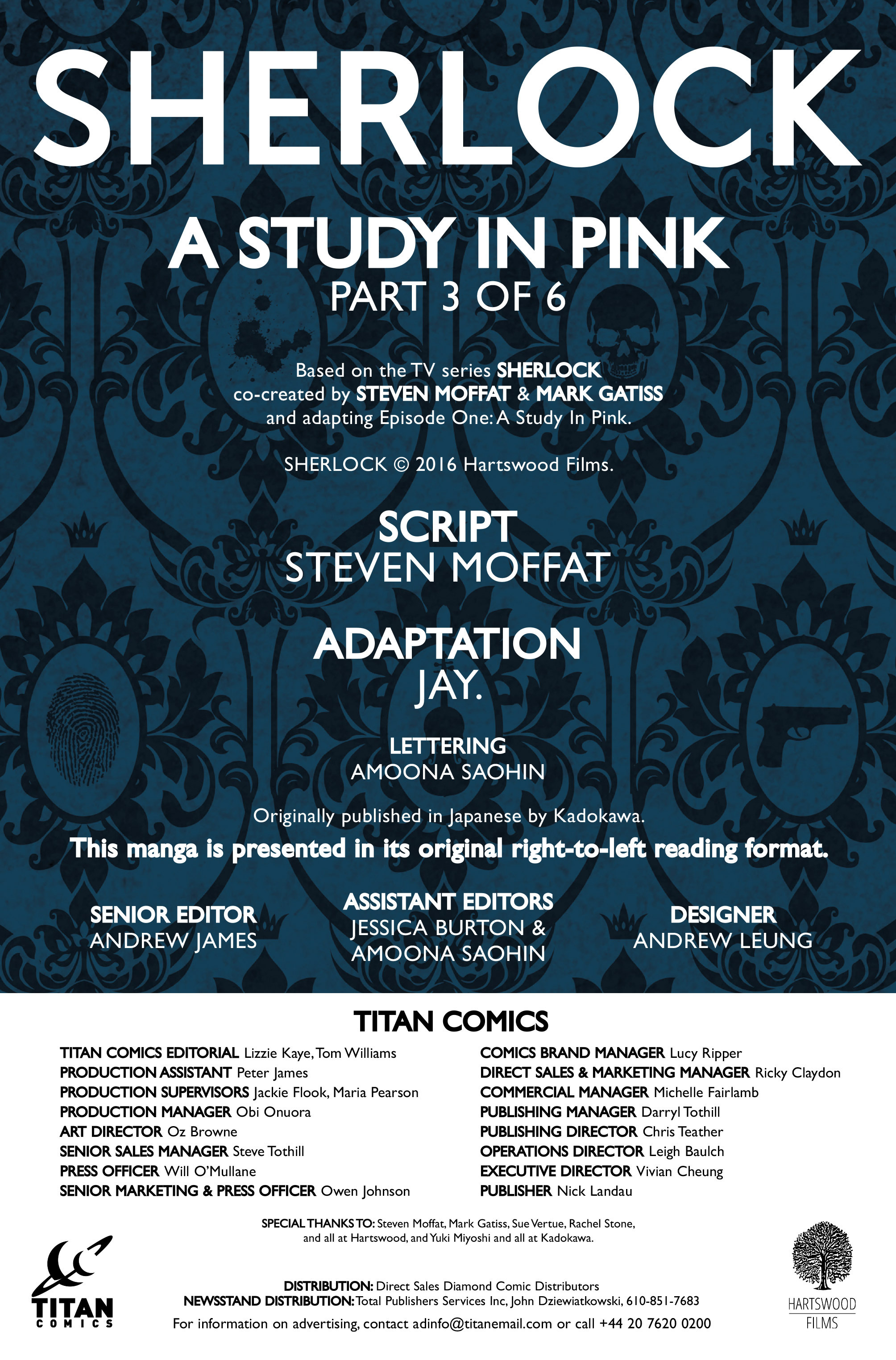 Read online Sherlock: A Study In Pink comic -  Issue #3 - 5