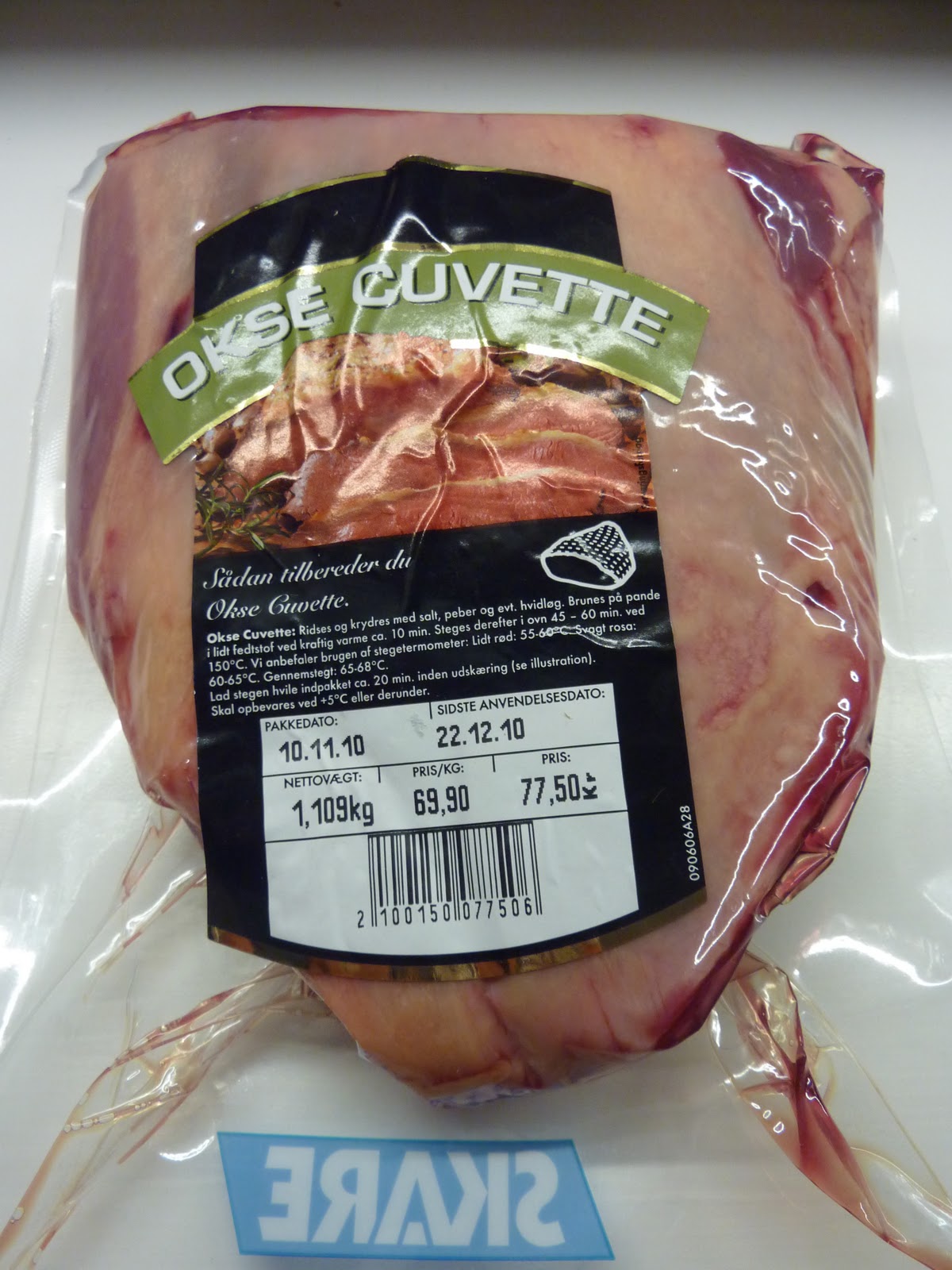 Family FECS Danish Roast Beef/Okse Cuvette/ 丹麦烤牛肉 [Dān mài kǎo niú ròu]