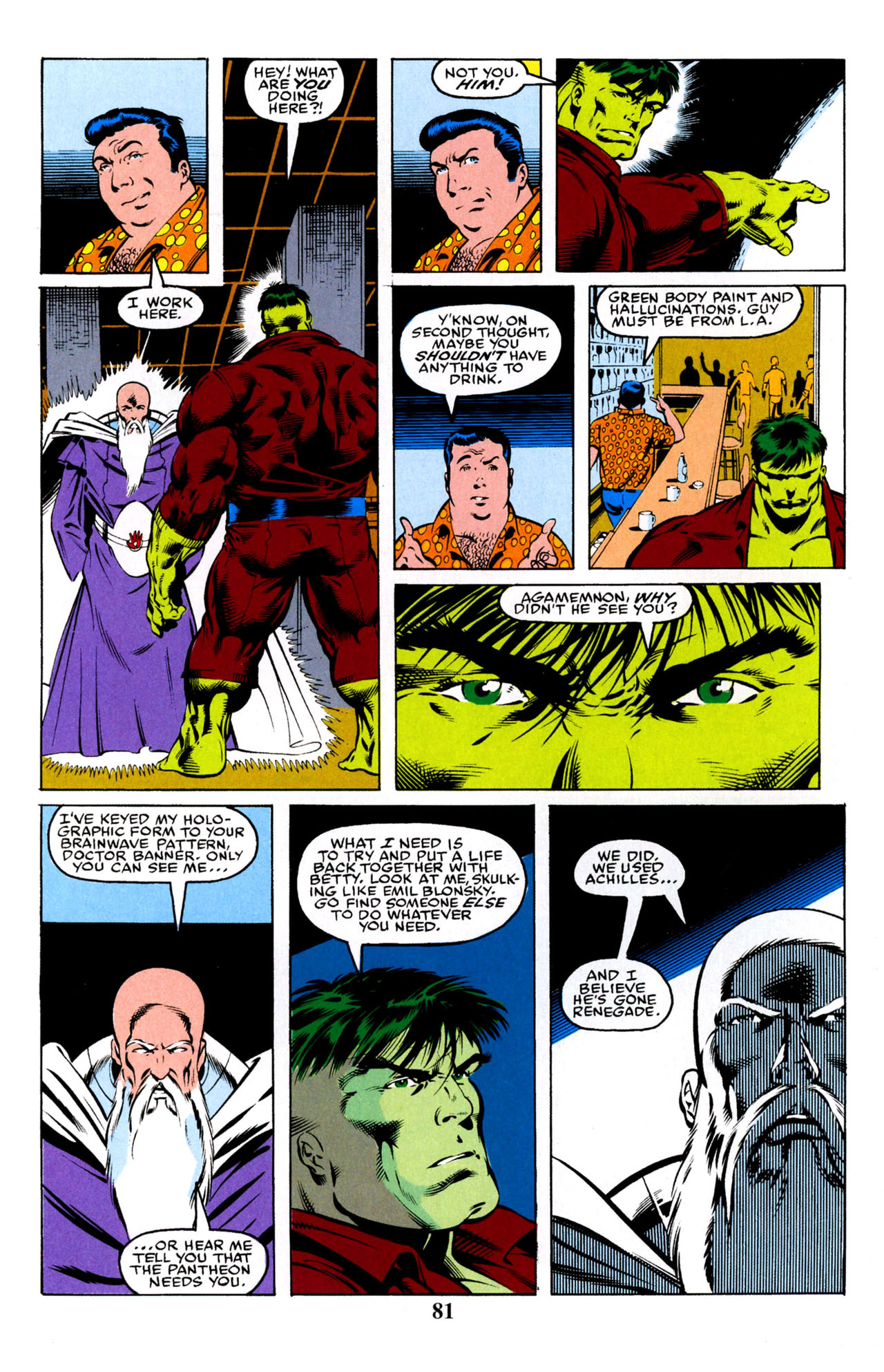 Read online Hulk Visionaries: Peter David comic -  Issue # TPB 7 - 80